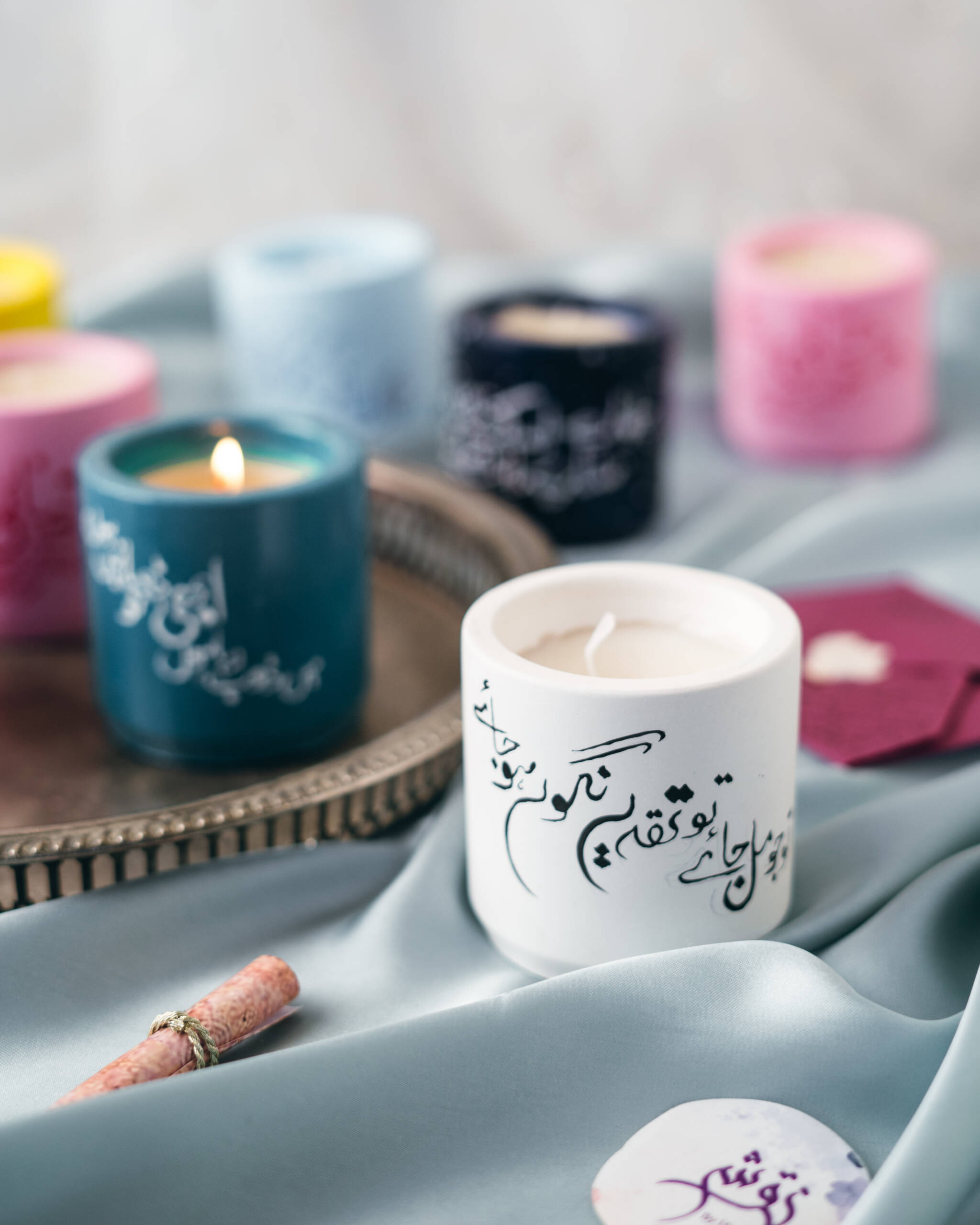 Taqdeer Nighon Ho Jaye- Poetry Themed Candles