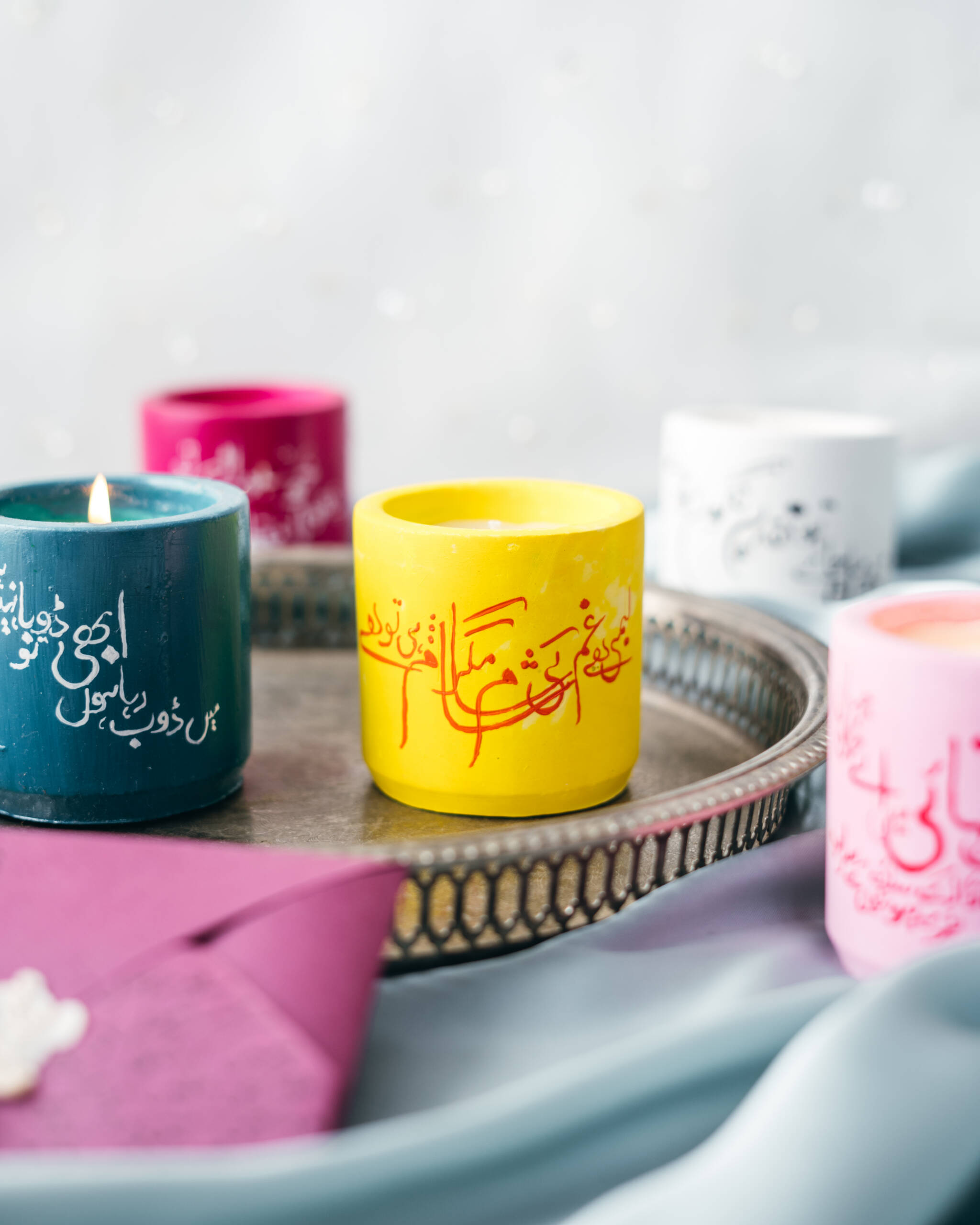 Gham Ki Shaam - Poetry Themed Candles