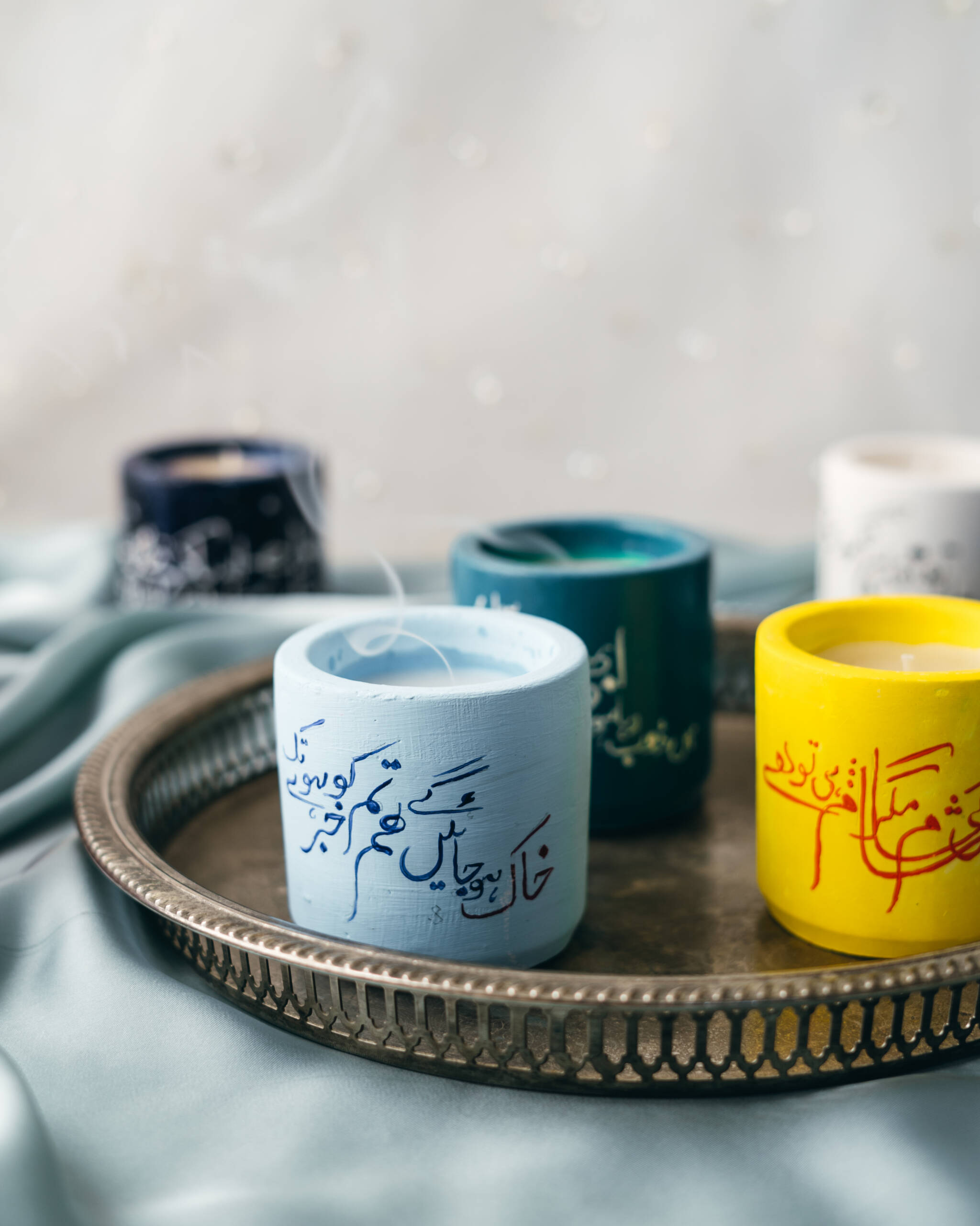Khaak Ho Jaen Gay - Poetry Themed Candles