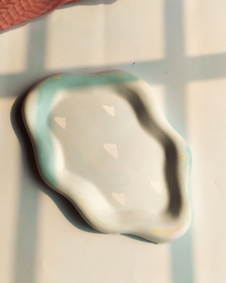 Whispers Of Sky - Handpainted Tray