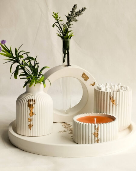 White Gold - Home Decor Set