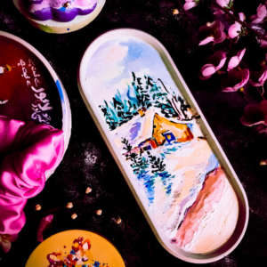 Ceramikat - Handpainted Concrete Tray